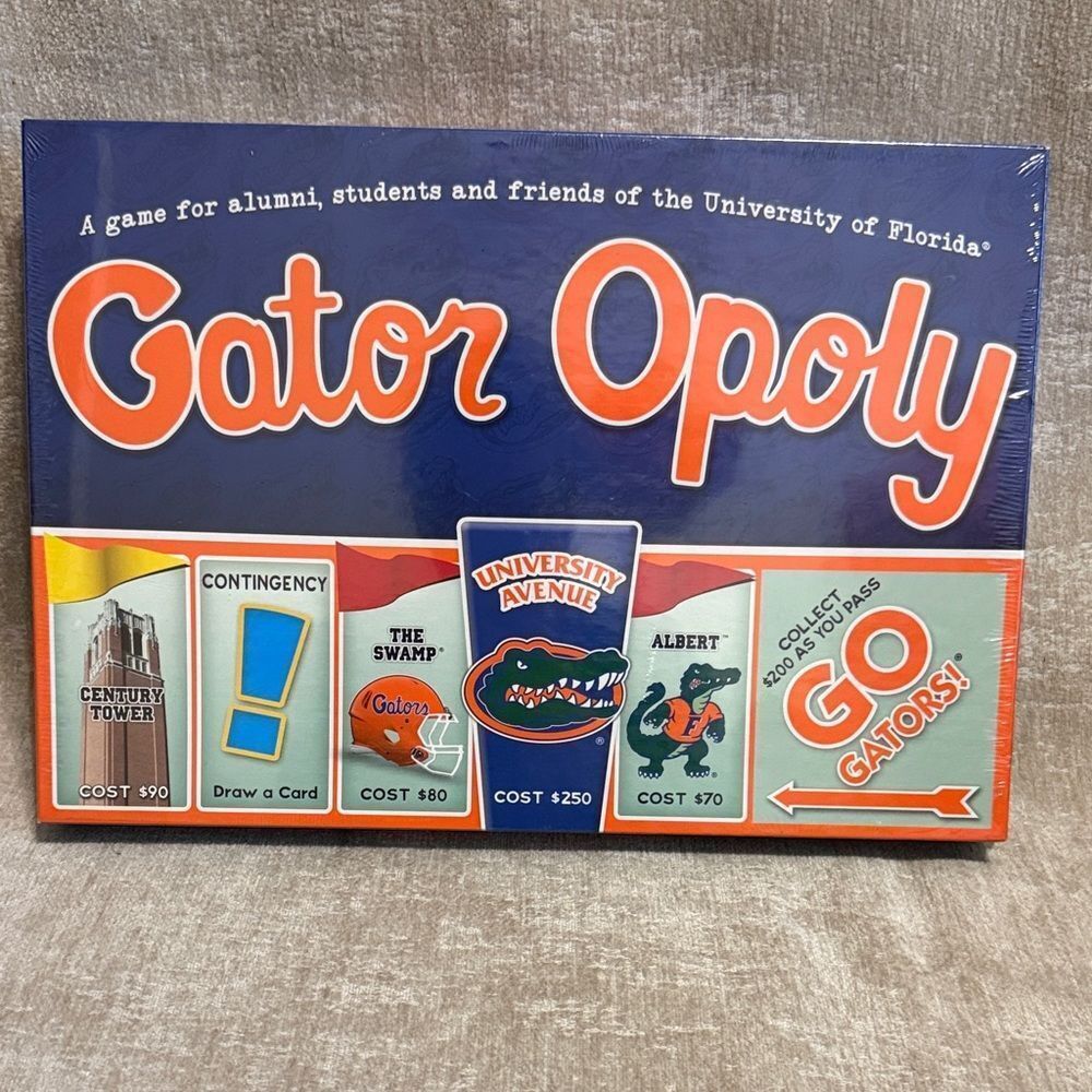 Gator Opoly Board Game - Monopoly